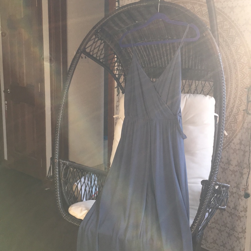 Navy blue jumpsuit